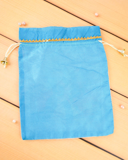 Radhakrishna Print String Bag - 10x8 inch - WBG2121