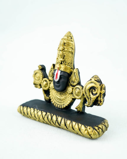 Polyresin Tirupathi Balaji Idol - 3 inch - WBG2128
