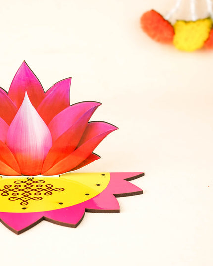 Lotus Pooja Stand - 4 inch - WBG2132