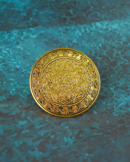 Elephant Agarvathi Stand - Gold Finish - WBG2133-1