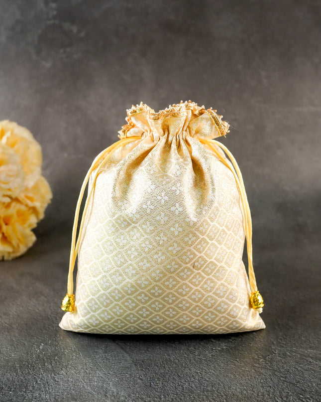 Brocade String Bag - 9x7 inch - WBG2136