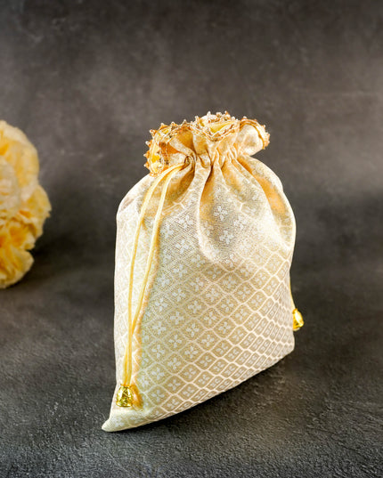 Brocade String Bag - 9x7 inch - WBG2136