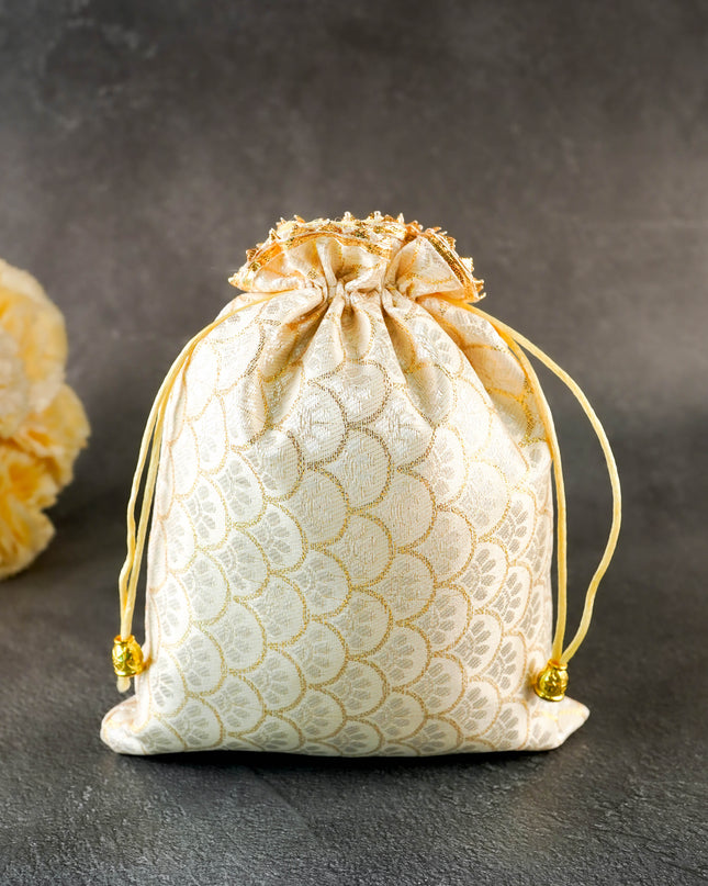 Brocade String Bag - 9x7 inch - WBG2136