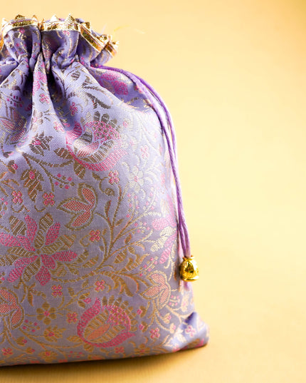 Brocade String Bag - 9x7 inch - WBG2137