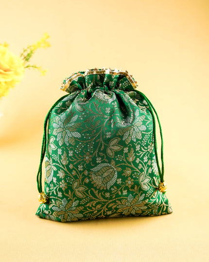 Brocade String Bag - 9x7 inch - WBG2137