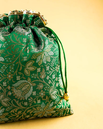 Brocade String Bag - 9x7 inch - WBG2137
