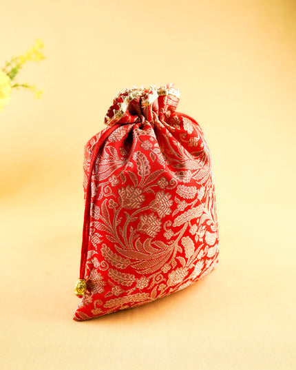 Brocade String Bag - 9x7 inch - WBG2137