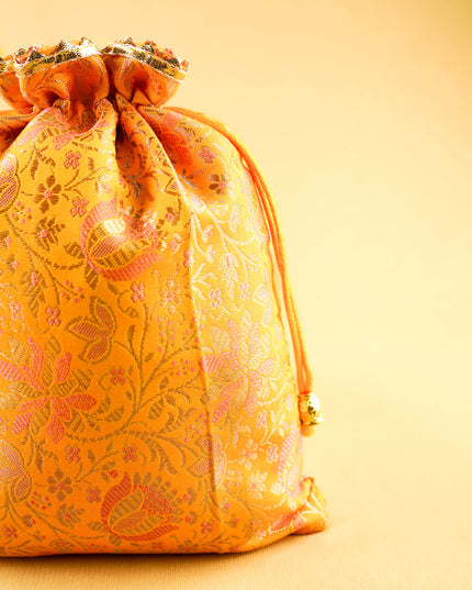 Brocade String Bag - 9x7 inch - WBG2137