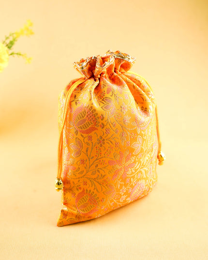 Brocade String Bag - 9x7 inch - WBG2137