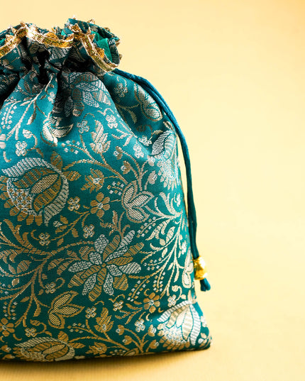 Brocade String Bag - 9x7 inch - WBG2137