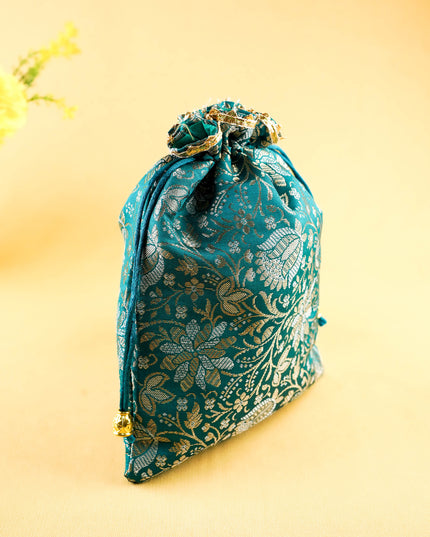 Brocade String Bag - 9x7 inch - WBG2137