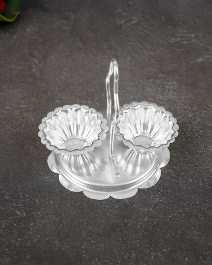 Kumkum Holder - 2 Cup - 3 inch - WBG2140