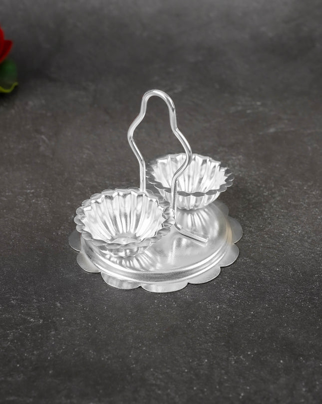 Kumkum Holder - 2 Cup - 3 inch - WBG2140