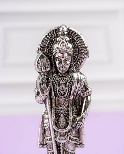 Murthi - Murugan with Vel - Silver Antique - WBG2142-1