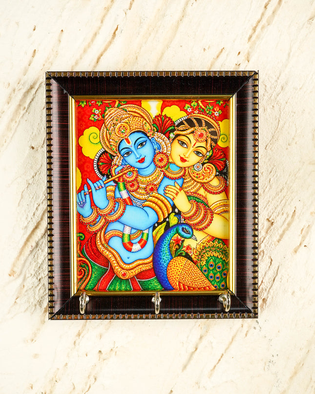 Radhakrishna Printed Key Hanger - WBG2158