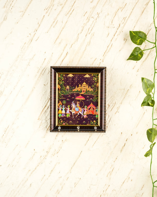 Dholi Printed Key Hanger - WBG2159