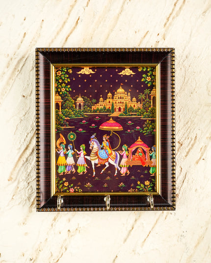 Dholi Printed Key Hanger - WBG2159
