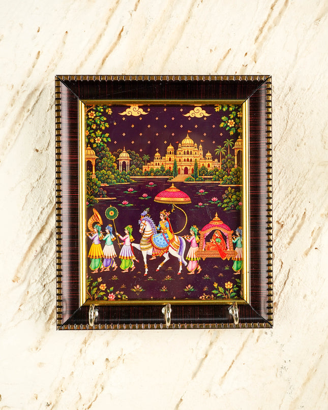 Dholi Printed Key Hanger - WBG2159