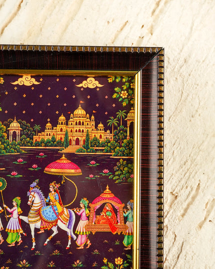 Dholi Printed Key Hanger - WBG2159
