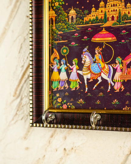 Dholi Printed Key Hanger - WBG2159