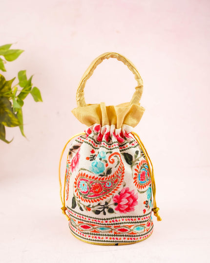 Designer Potli Bag - 8x6 inch - WBG2160