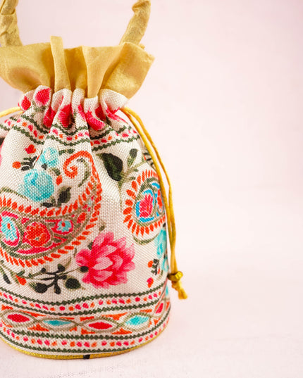Designer Potli Bag - 8x6 inch - WBG2160