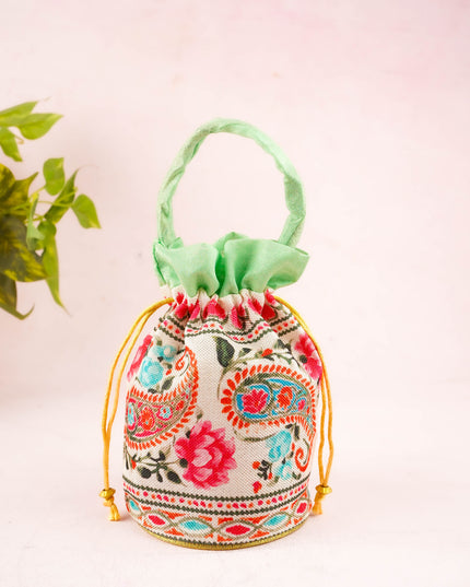 Designer Potli Bag - 8x6 inch - WBG2160