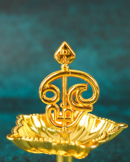 OM Diya - 3 inch - Gold - WBG2161