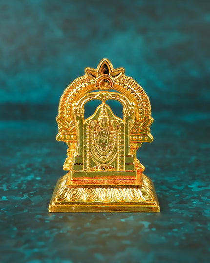 Murthi - Thirupathi Balaji - 2 inch - Gold - WBG2162