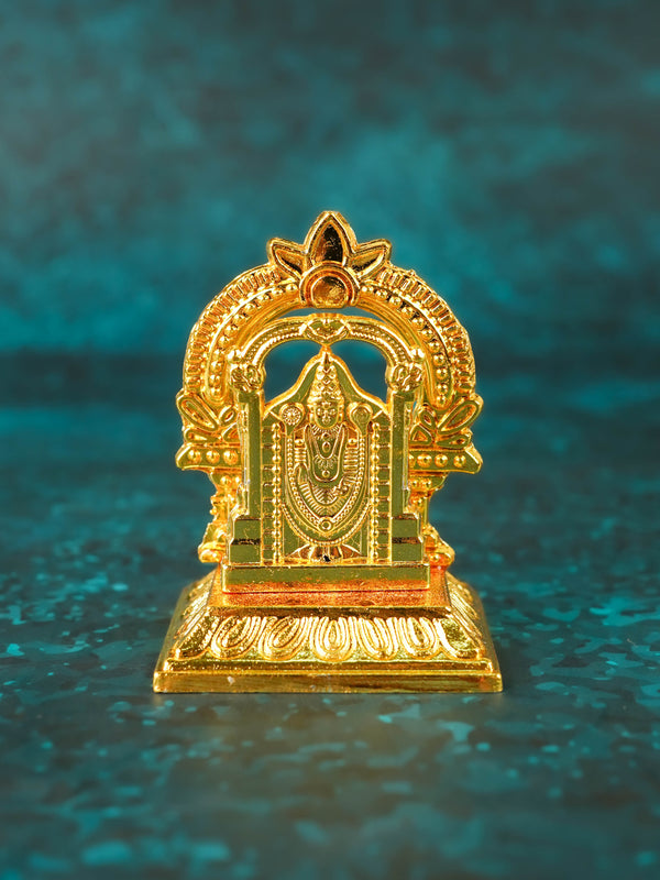 Murthi - Thirupathi Balaji - 2 inch - Gold - WBG2162