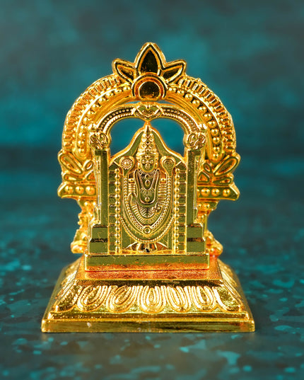 Murthi - Thirupathi Balaji - 2 inch - Gold - WBG2162