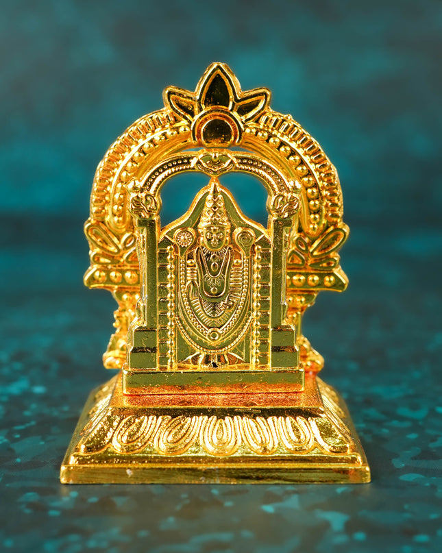 Murthi - Thirupathi Balaji - 2 inch - Gold - WBG2162
