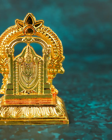Murthi - Thirupathi Balaji - 2 inch - Gold - WBG2162