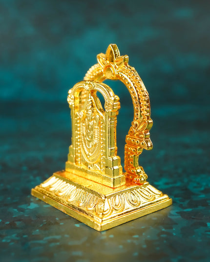Murthi - Thirupathi Balaji - 2 inch - Gold - WBG2162