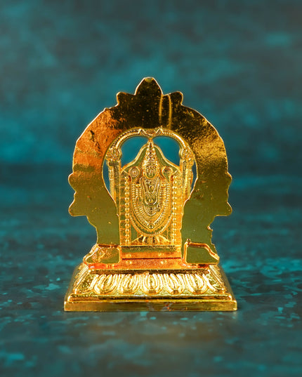 Murthi - Thirupathi Balaji - 2 inch - Gold - WBG2162