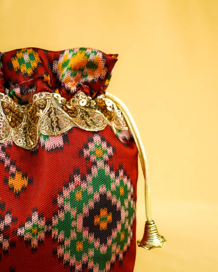 Patola String Bag - 9x7 inch - WBG2163