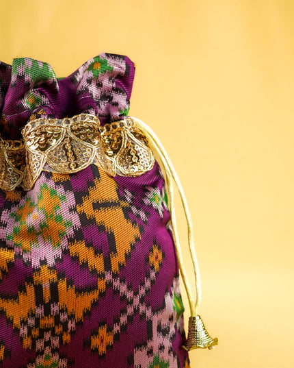 Patola String Bag - 9x7 inch - WBG2163