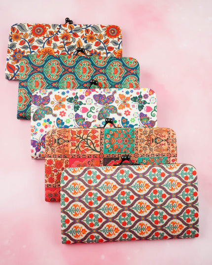Printed Purse  - 9x5 inch - WBG2175