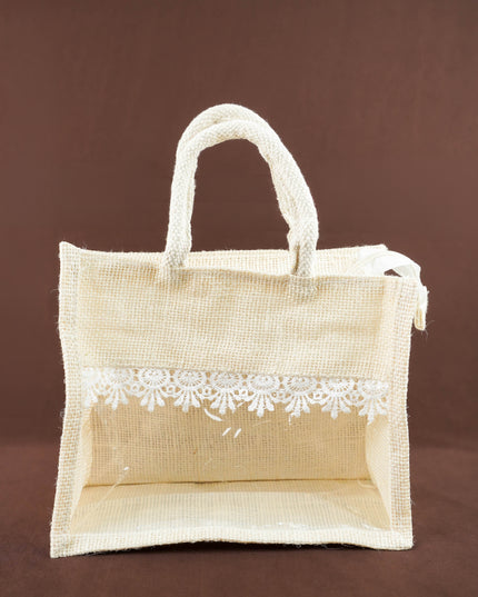 Jute Bag - 10x8 inch - WBG2177