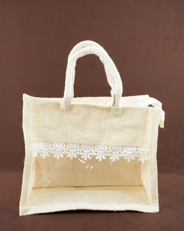 Jute Bag - 10x8 inch - WBG2177