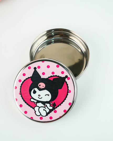 Tiffin Box - Kuromi Print - 5 inch - WBG2178-3