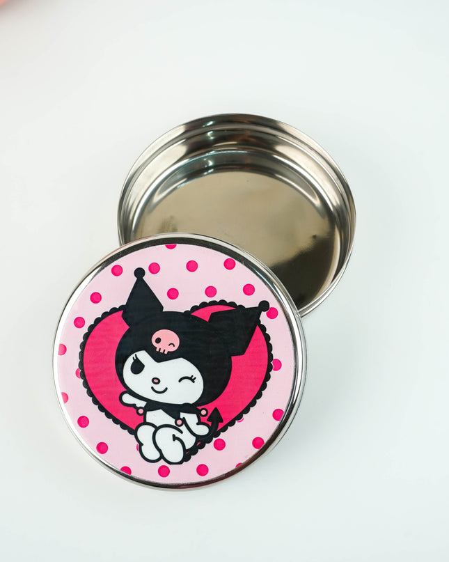 Tiffin Box - Kuromi Print - 5 inch - WBG2178-3