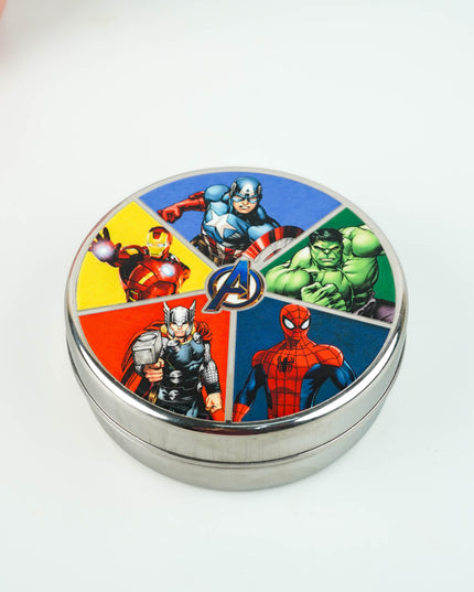 Tiffin Box - Avengers Print - 5 inch - WBG2178-4