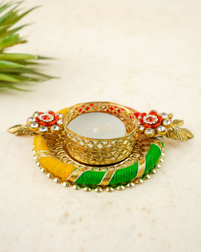 Decorative T Light Holder - WBG2181