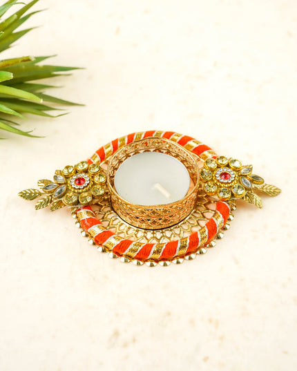 Decorative T Light Holder - WBG2181