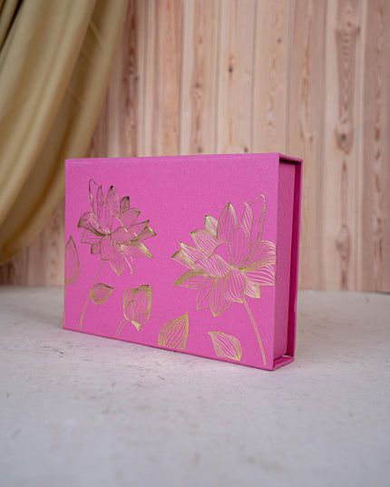 Deepavali: Box with Elephant Design Photo Frame with Coaster & Mug Lid - WDC0016