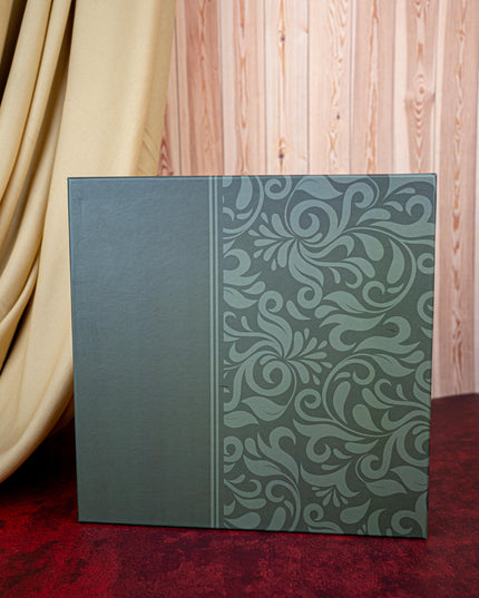 Deepavali: Box with Brass Urli, Flower Diya with Diffuser Oil - WDC0019