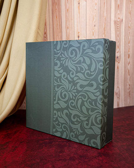 Deepavali: Box with Brass Urli, Flower Diya with Diffuser Oil - WDC0019