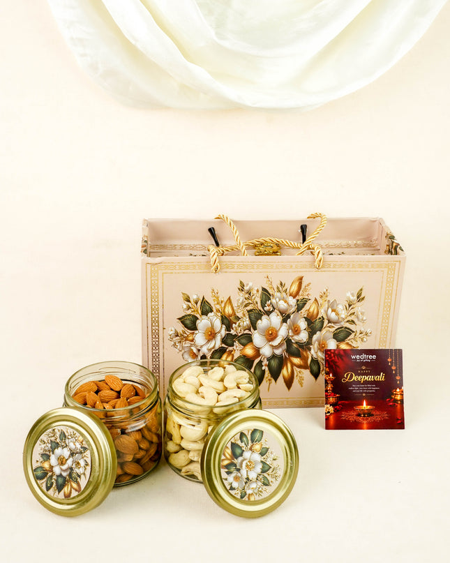 Deepavali: Dry Fruit Box with Dry Fruits - WDC0038