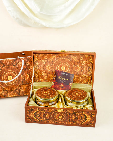 Deepavali: Dry Fruit Box with Dry Fruits - WDC0039